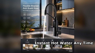 Torneiras elétricas de água quente com aquecimento instantâneo e torneiras aquecedoras elétricas sem tanque adequadas para cozinha