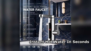 Torneira de água quente instantânea com display digital LED 3300W