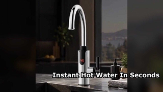 Torneira de água quente instantânea com aquecimento rápido para cozinha