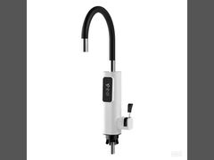 Elemento de aquecimento em alumínio fundido resistente a incrustações, potência de 3.400 W aquece água em 3–5 segundos; feito de ABS