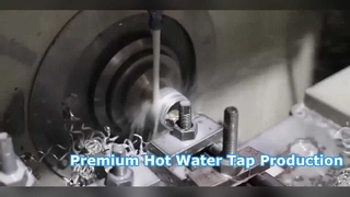 Tour instantâneo pela fábrica de fabricação de torneiras de água quente